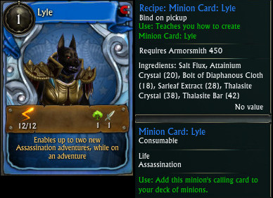 Minion Card Lyle